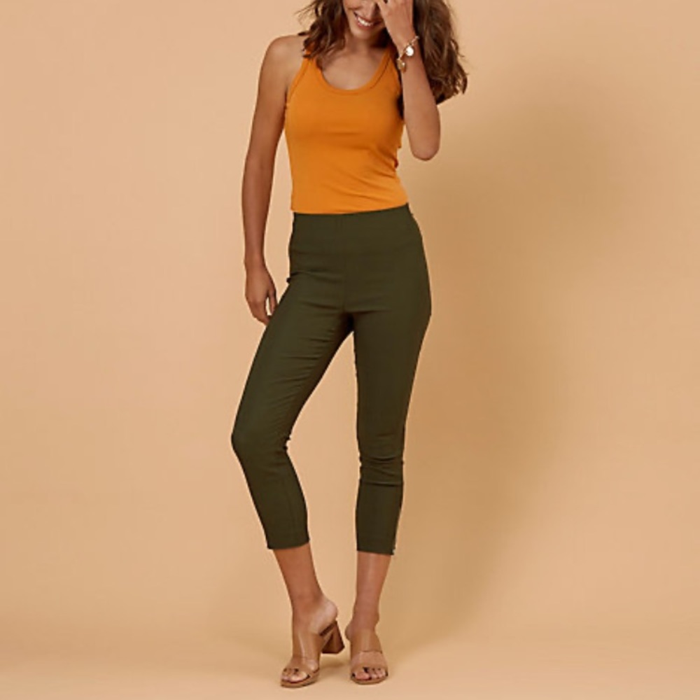 Le Chateau Tech Stretch Cropped Dress Pant